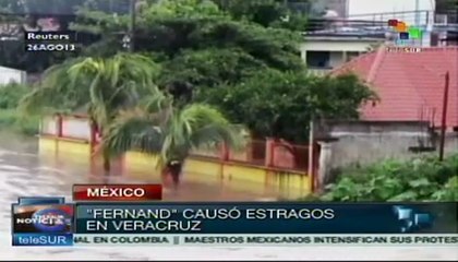 México: Tormenta "Fernand" deja 13 muertos en Veracruz