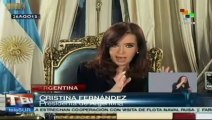 Cristina Fernández propone reabrir de nuevo el canje de deuda