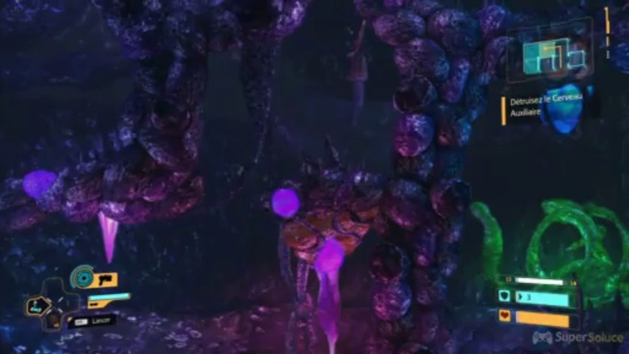 Soluce Flashback HD : Planète Morph, cheminement et yeux Morph