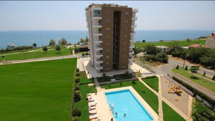 Luxury seafront apartments for sale in Lara, Antalya