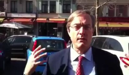 Vincent De Wolf: le réaménagement de la place Jourdan