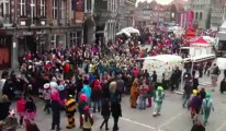 Tournai: la grand-place au rythme du carnaval