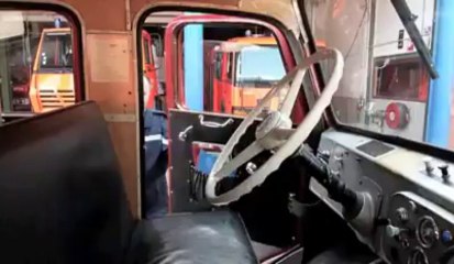 Eupen: un camion-echelle de 1963 chez les pompiers