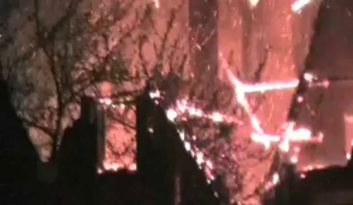 Jambes (Namur) : incendie rue Mazy