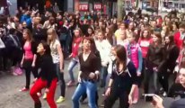 Flashmob au centre de Verviers