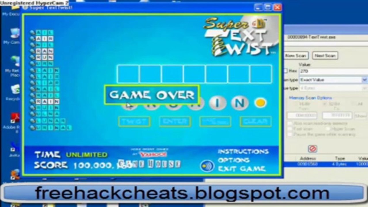 Text Twist Hack Cheat 2013