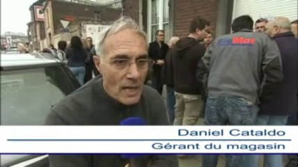 Incendie suspect d'un magasin à Liège