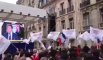 Présidentielles françaises 2012: ambiance à Paris près du siège socialiste