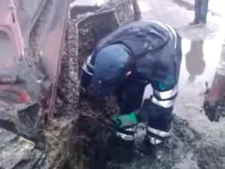 Une voiture repêchée dans l'Escaut à Tournai