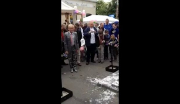 Estaimpuis: l'inauguration du Satcheu II