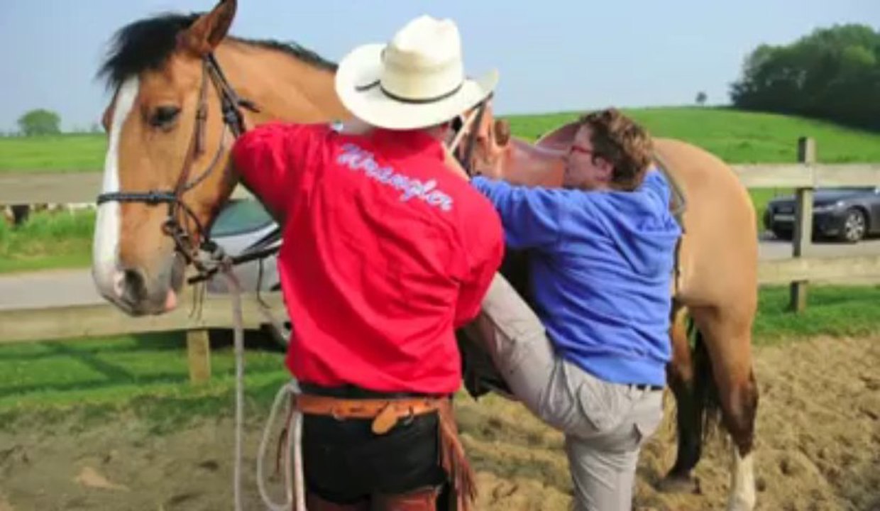 Frédéric Bastien se la joue cow-boy!
