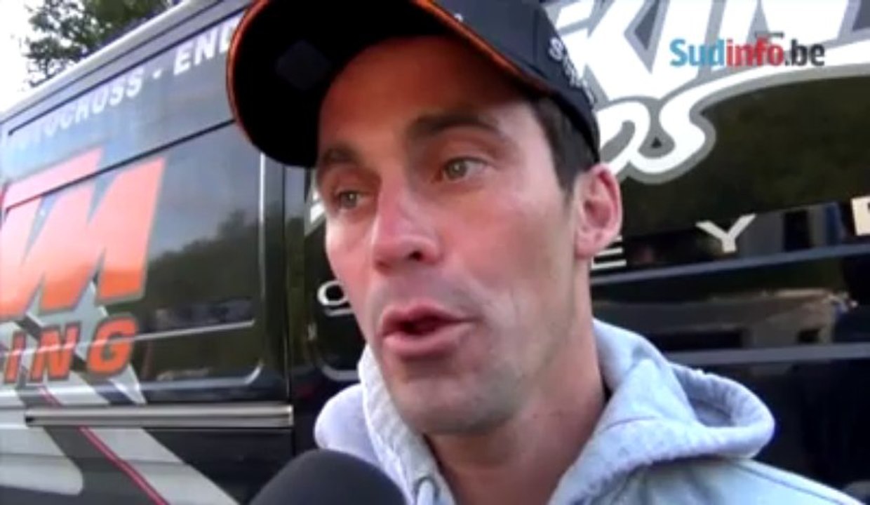 Supermoto Florennes: réactions de Marc Fraikin (Essais libres)