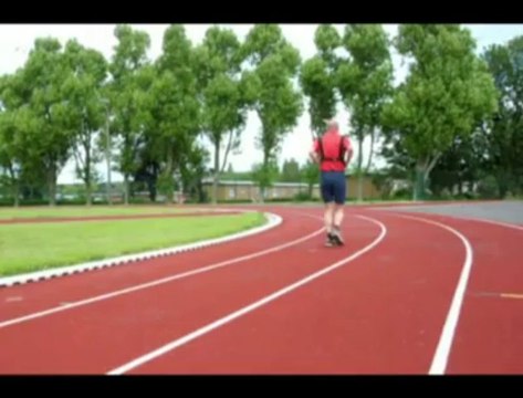 Flemalle: les non voyants peuvent courir seul grâce à un système Liégeois de localisation sur piste