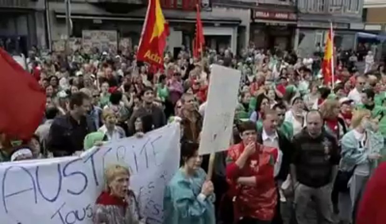 Verviers: mobilisation record pour la grève à l'hôpital