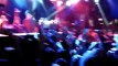 Début du concert de 50 Cent après une demi-heure de retard et sous la drache au festival Les Ardentes 2012 à Liège