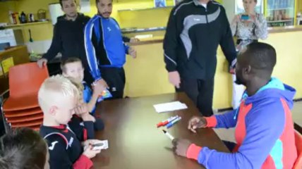 Les Standardmen Goreux, M'Poku et Vainqueur à Villers-le-Bouillet