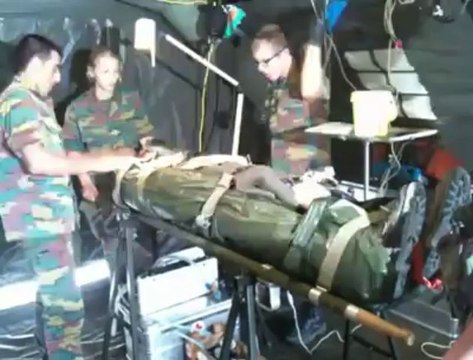 Marche: le camp d'été des étudiants médecins militaires