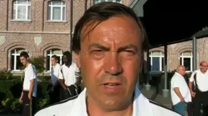 Interview de Raphaël Quaranta à la présentation du RCS Verviers