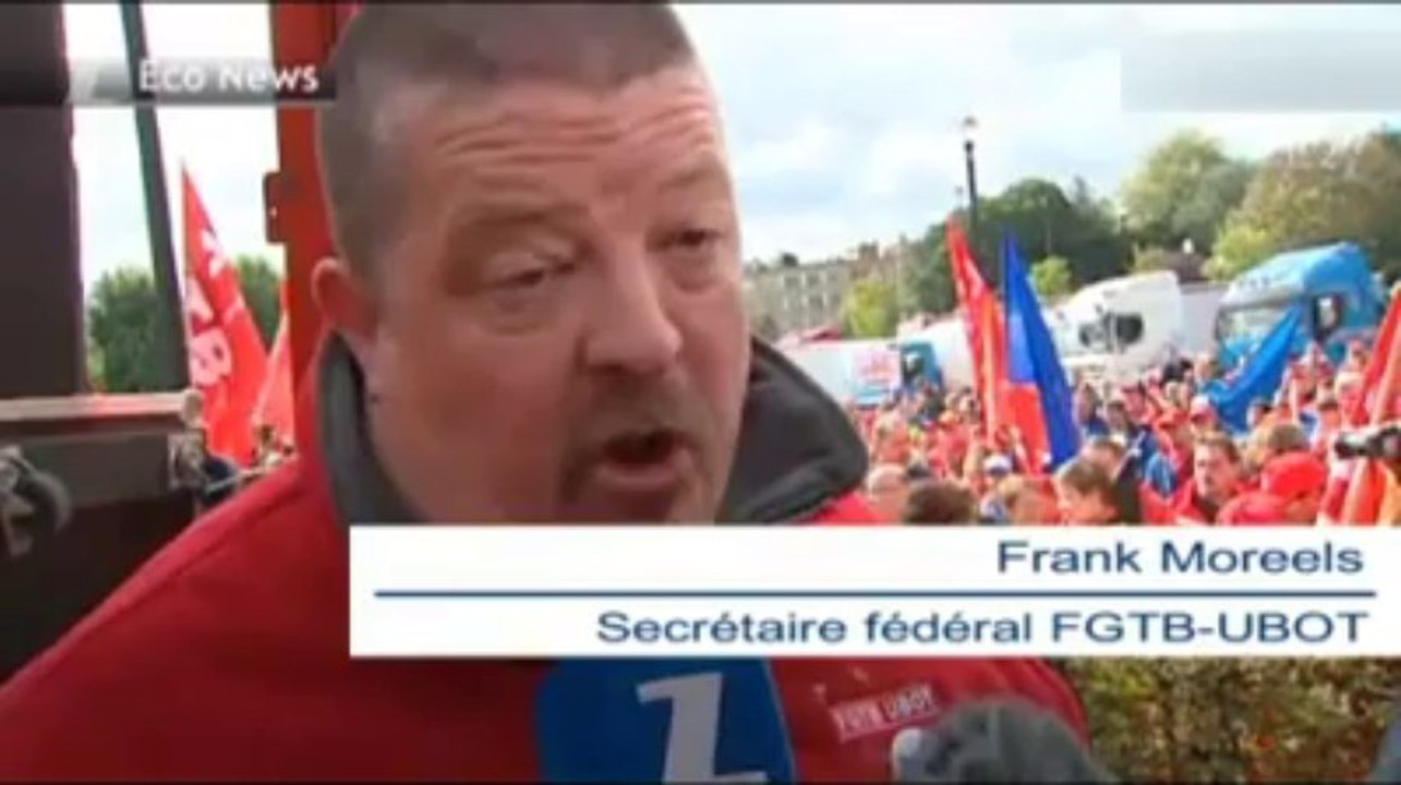 Action camionneurs: "Point de belles paroles, mais des actes"