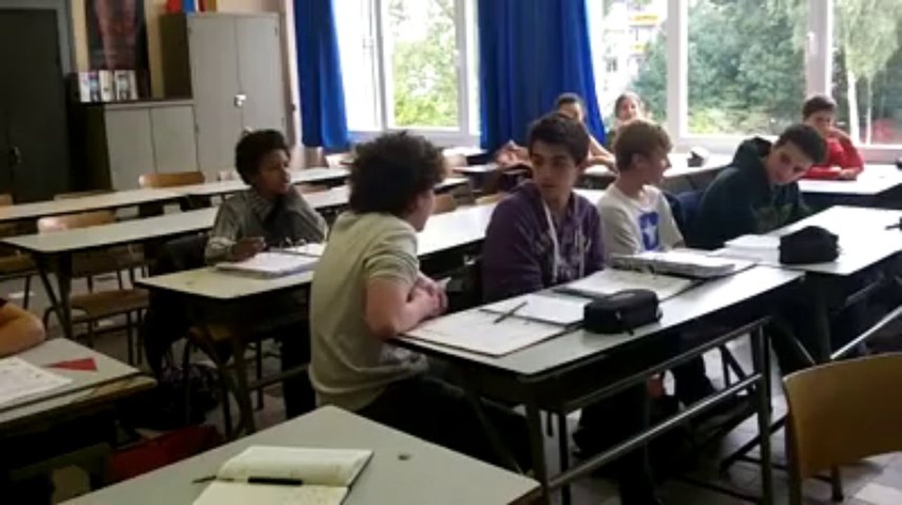 Cours de chinois à l'Athénée Royal de Nivelles