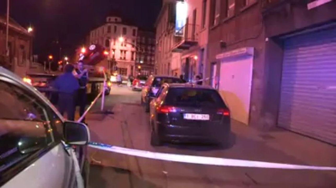 Blessé par balles à Marcinelle