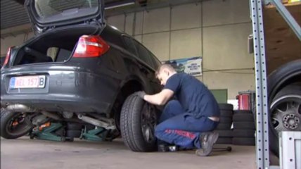 Place aux pneus neige