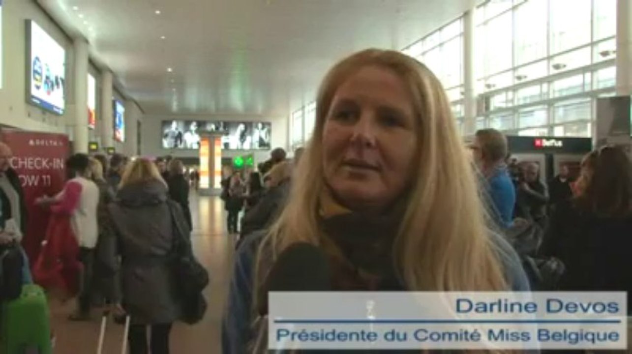 Les candidates de Miss Belgique s'envolent pour le Maroc