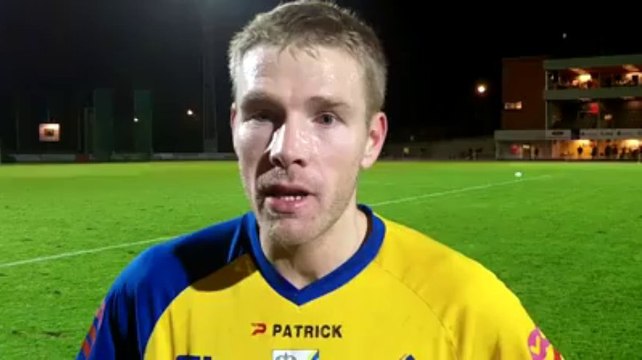 Foot (D3B): la réaction vidéo de Quentin Verlaine après le succès de Huy à Verviers (0-2)