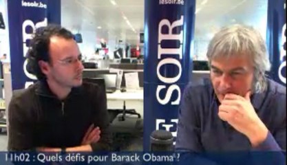11h02 : "Budget et fiscalité, les deux premiers grands défis d'Obama"