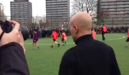 Boussoufa à la rencontre des élèves de l'école Serge Creuz