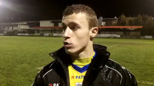 Foot (D3B): Huy-Woluwe (3-2), la réaction vidéo d'Axel Dheur