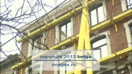 Une partie d'un immeuble s'est effondrée au centre de Liège