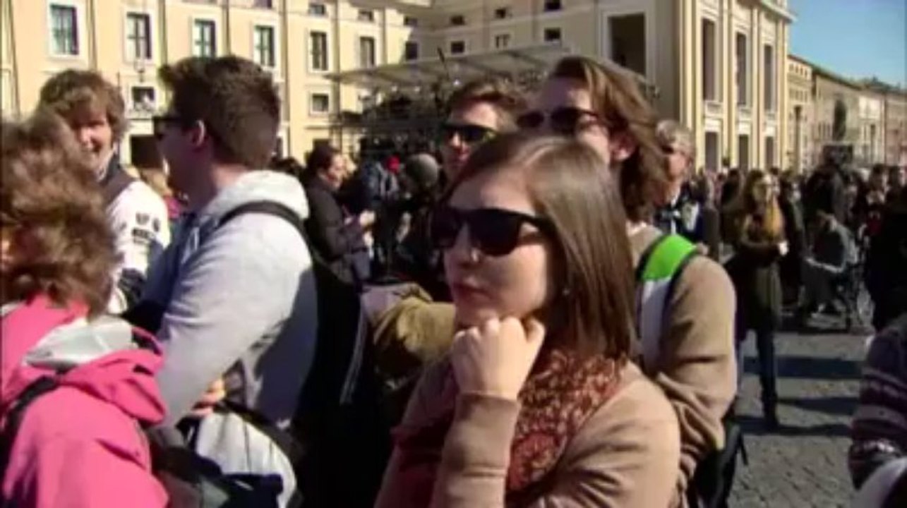 Des jeunes Belges à Rome pour dire adieu à Benoît XVI