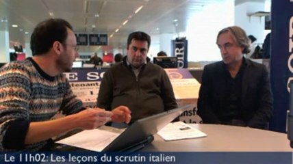 Le 11h02: « La gauche italienne a aujourd’hui le choix entre la peste et le choléra »