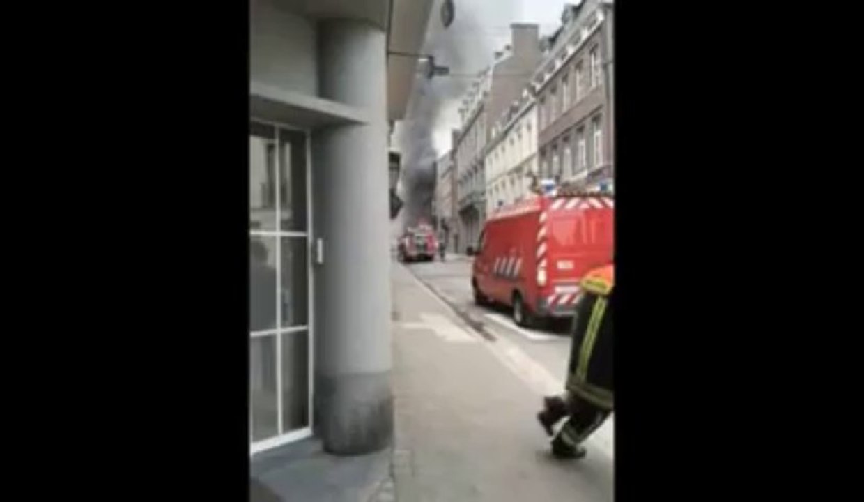 Spa: accident d'un camion qui s'écrase contre des maisons