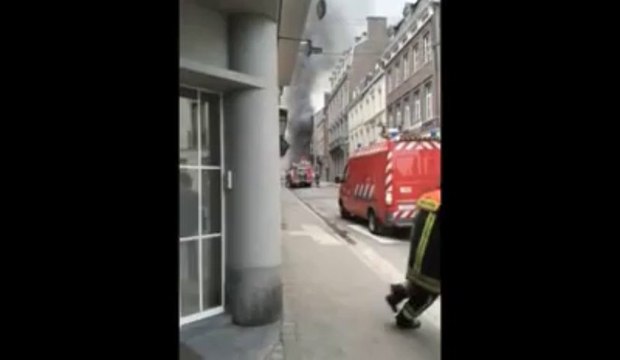 Spa: accident d'un camion qui s'écrase contre des maisons