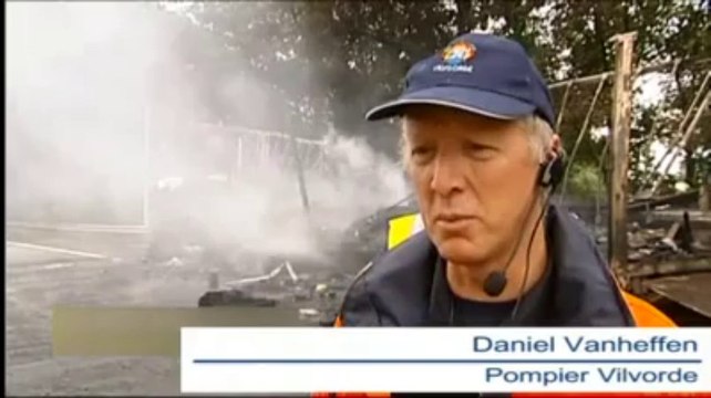 Un camion en feu perturbe la circulation de Bruxelles vers Anvers