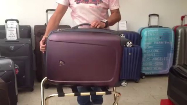 Valise trolley 4 roues COLORADO RONCATO en vente chez S'Cale Boutik maroquinerie bagage au 28 avenue auber Nice face à la gare Thiers