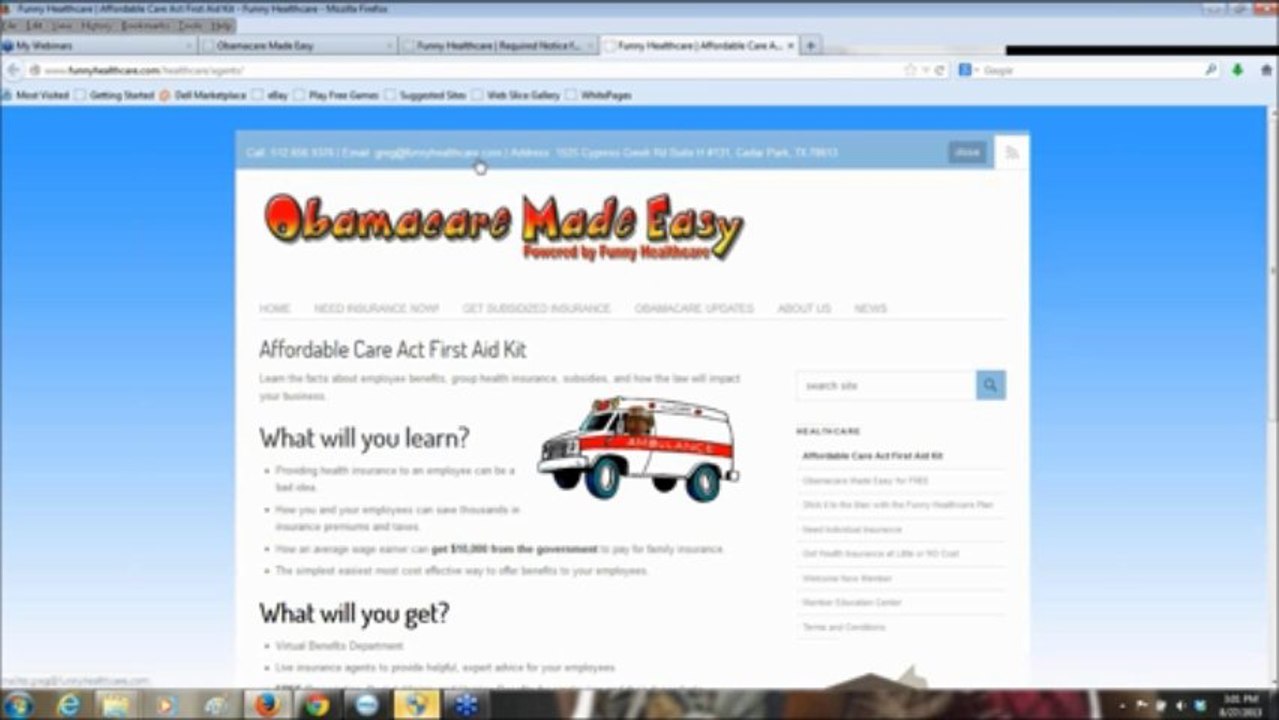 Employer Affordable Care Act Notice to Employees Easy as Pie!