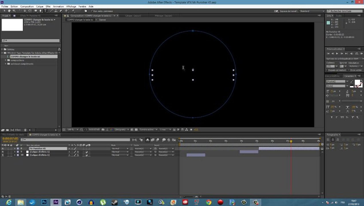 Template  After Effects Projet #2