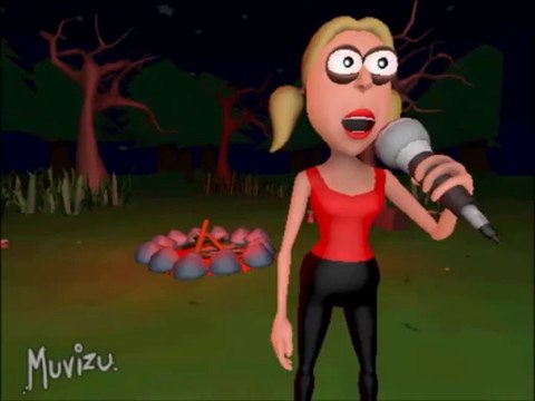 animaçao em 3d da musica palavras com a cantora lauriete