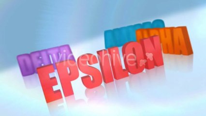 Clean 3D Titles - After Effects Template