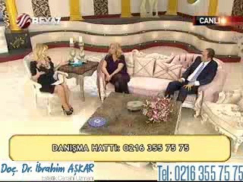 Doç Dr İbrahim Aşkar'la da lazerle yüz gençleştirme değerlendiriliyor