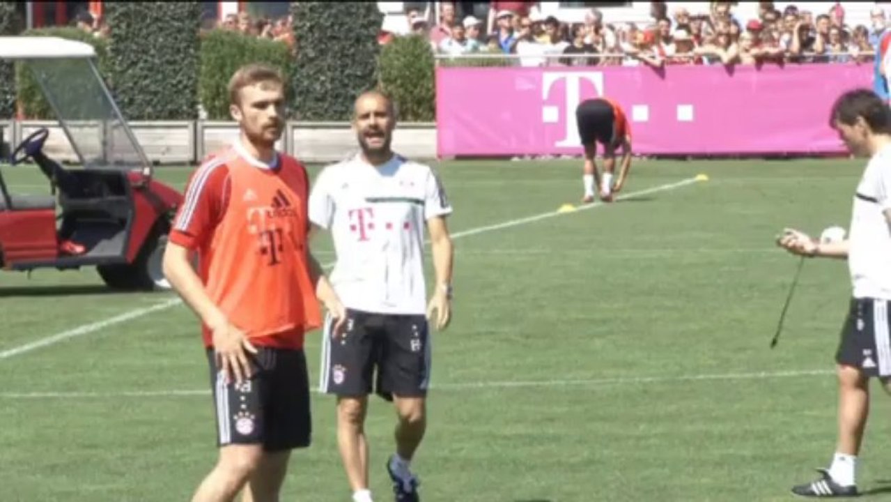 Streich zu Pep: “Vom Gefühl her schon ewig hier”