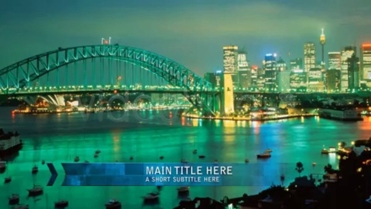 arrow lower third - After Effects Template