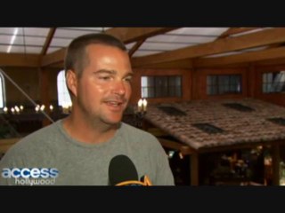 2013.08.27 Chris O'Donnell @ 100ème épisode NCISLA - AccessHollywood