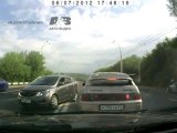 Road Rage / Traffic Accidents - slow down on highway - too fast