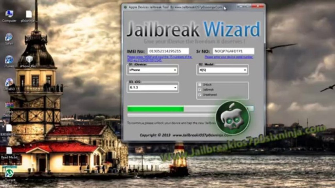p0sixninja Untethered Jailbreak 6.1.3 Tutorials