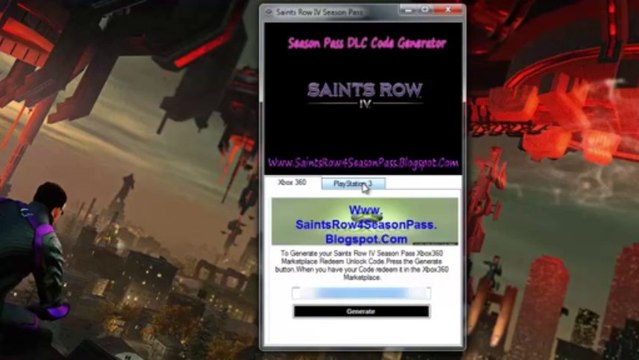 Saints Row IV Season Pass Code Leaked