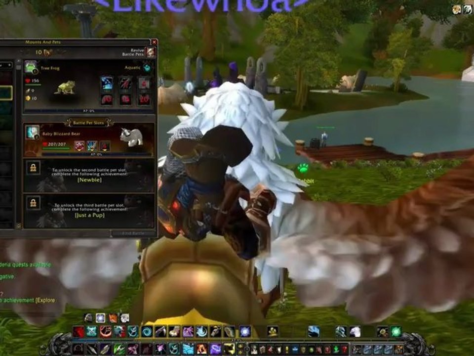 Mists of Pandaria Pet Battle System